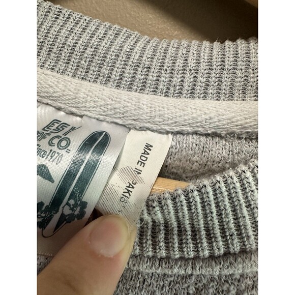 ESY Surf Co. New York City Graphic Gray Crewneck Sweatshirt Pullover Size XL EUC - Picture 3 of 7
